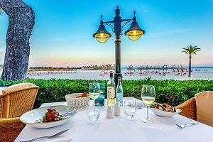 Fabulous restaurants and spectacular cuisine on your adults-only holidays at Vanity Golf