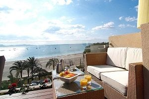 The Royal Terrace is an amazing suite at Vanity Golf where you can spend your adults-only holidays in Majorca