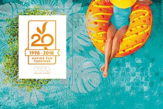 Hotels Viva wants to celebrate their 20th anniversary with you